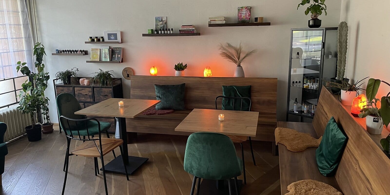 Interiér provozovny Masáže a relax